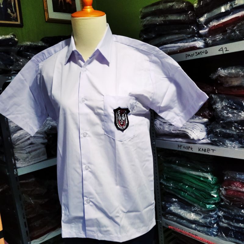 Baju SD Lengan Pendek Sablon Seragam Sekolah