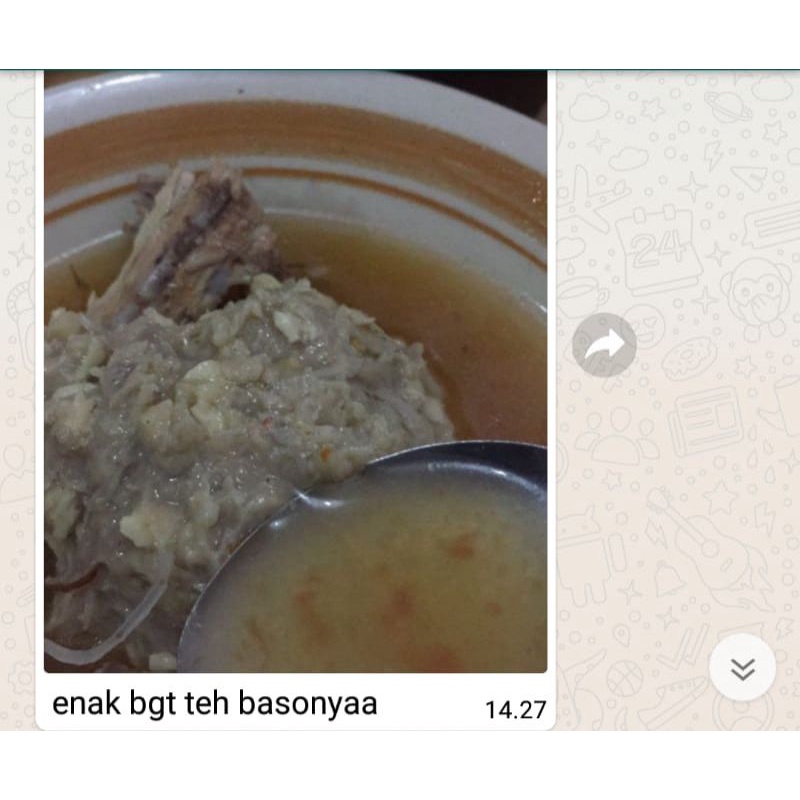 

bakso kribo jumbo+bumbu