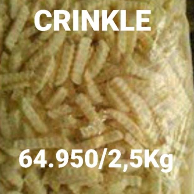 

windytriastuti13 Kentang Goreng Crinkle Cut 2,5Kg. Kentang Beku TERLARIS TERPERCAYA ORIGINAL