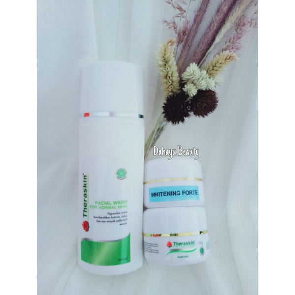 THERASKIN PAKET HEMAT NORMAL WHITENING FORTE