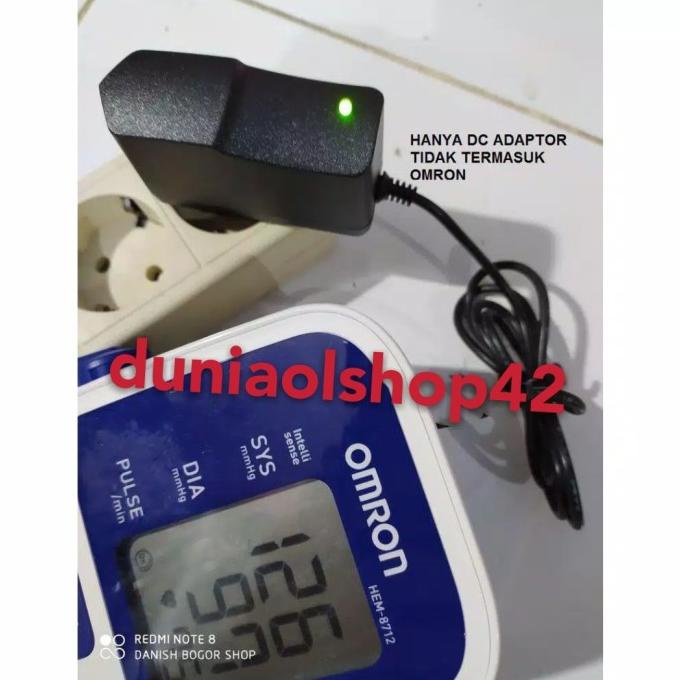 Adaptor Tensi Omron 6V 1A Termurah