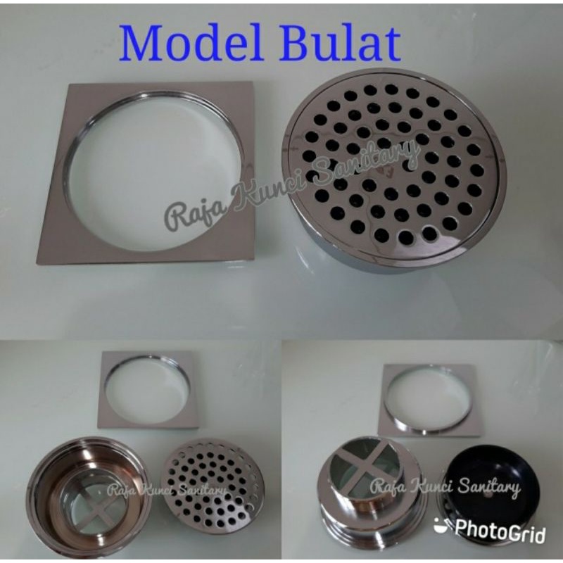 Floor Drain Model TOTO Kuningan Tebal/Saringan Got Kamar Mandi