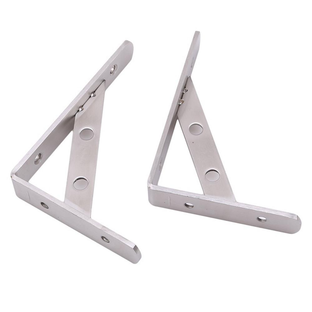 Lanfy Bracket Triangle L Shaped Storage Bracket Tripod Penyangga Frame Load Bearing Penyangga Rak Dinding