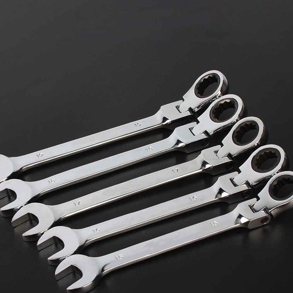 (100% BARANG ORI) OLOEY Kunci Pas Dual Head Combination Flexible Head - CL6-24