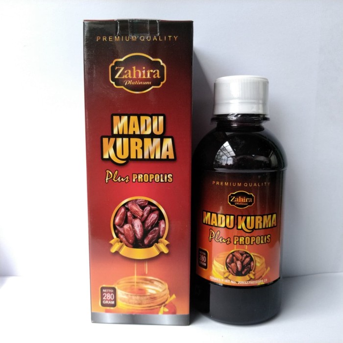 

MADU KURMA PLUS ZAHIRA 280 GRAM / MADU UNTUK IBU HAMIL DAN MENYUSUI / ANAK / ASAM LAMBUNG