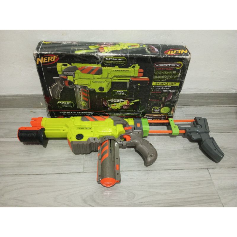 Nerf Vortex Lumitron + popor dn disc dart 3pcs