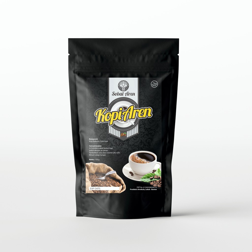 

Kopi Aren Natural Produk 150gr