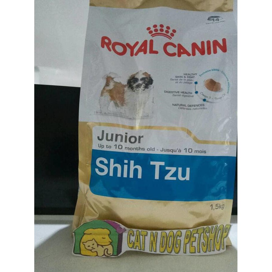Harga Termurah Royal Canin Shih Tzu Junior 1.5kg / Makanan Anjing ShihTzu Anak