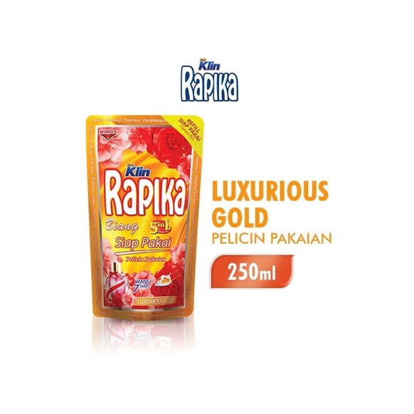 rapika pelicin pakaian