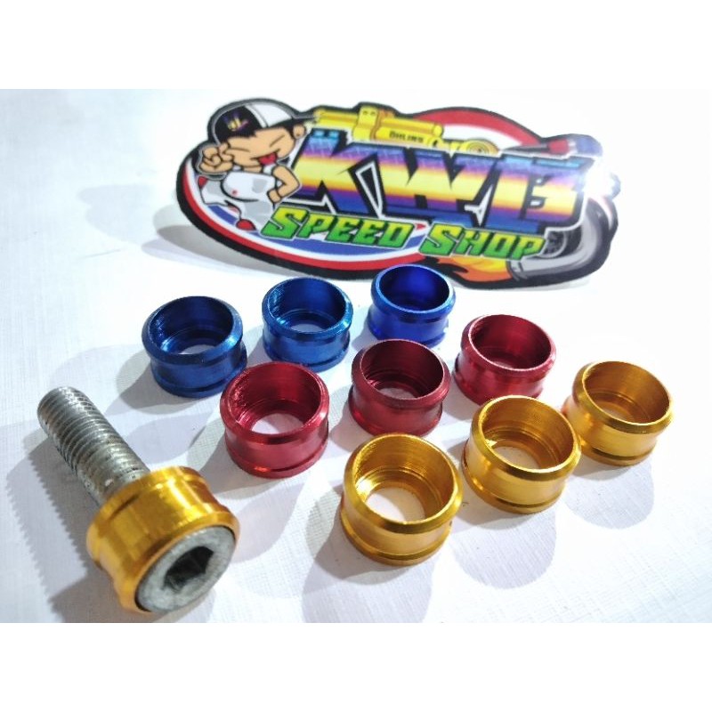 Ring monel gelombang kunci L6 drat 12 m8