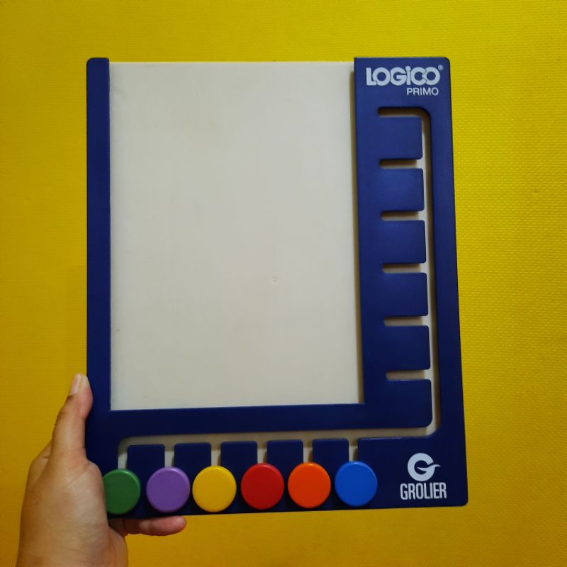 Preloved Grolier Logico Primo Papan Alat Peraga not Fun Thinkers Board