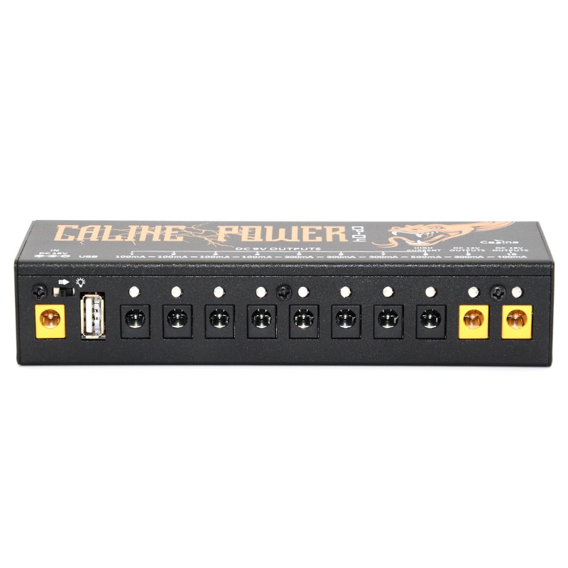 Caline Power Supply Pedal Efek Gitar Multi Channel 10 Output - CP-04