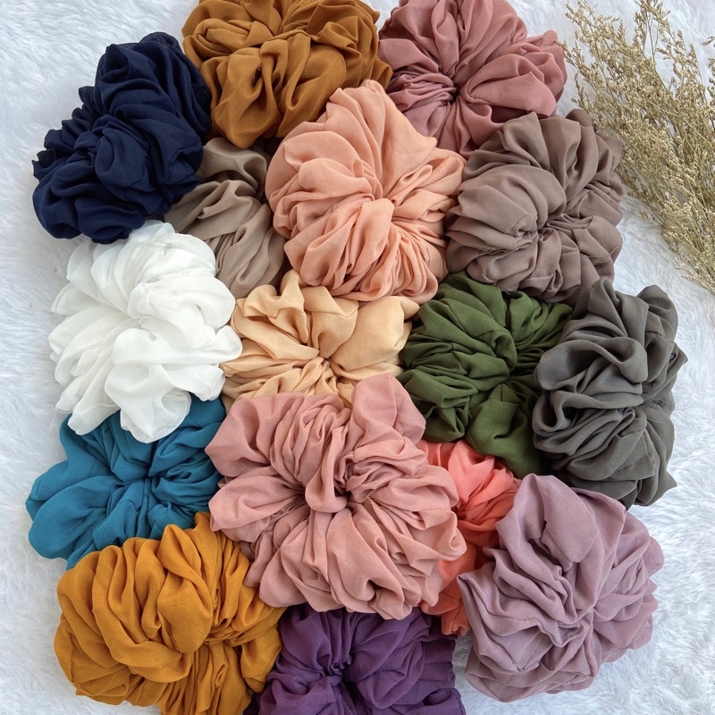 Scrunchie/cepol hijab/kuncir rambut/volume hijab