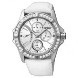 Seiko Jam Tangan Wanita - Putih - Strap Kulit - SRLZ89