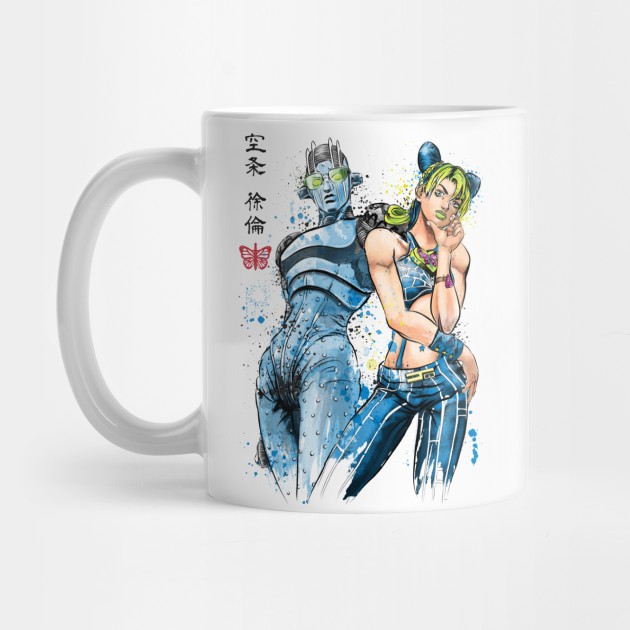 Mug Stone Free Watercolor Jojos Bizarre Adventure