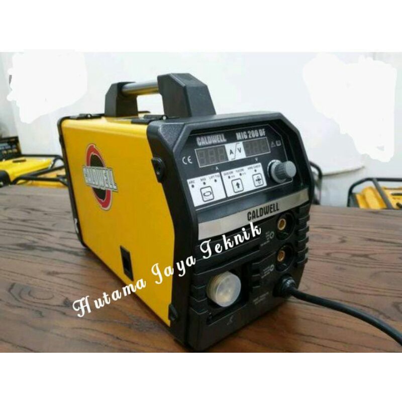 Inverter Mesin Las Caldwell MIG 200 DF - Digital Function 1 HP 220 V Volt