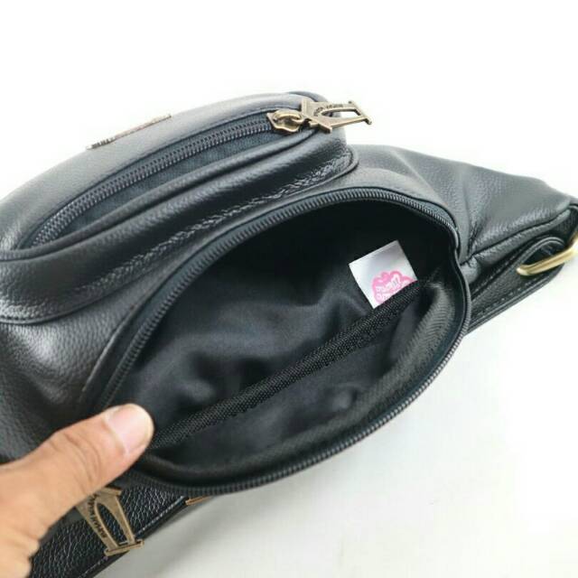 Waistbag Priza Hitam Rumah Warna