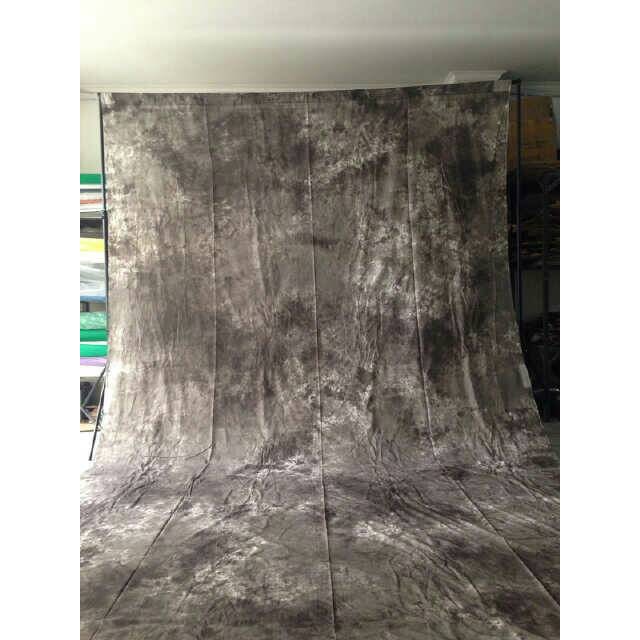 Background Abstrak Hitam Abu 3x6meter