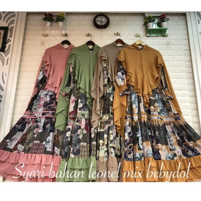 Gamis set Annisa syar'i