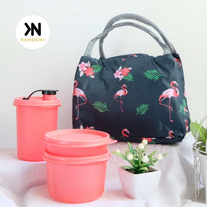 Tas Bekal Murah Souvenir Organizer Cooler Bag Mini Travel Style Pouch