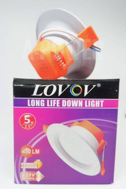 Lovov - LED Downlight 5W (Putih)