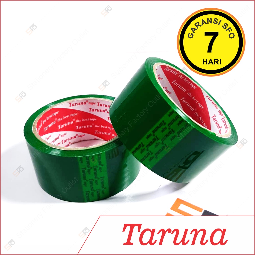 

Lakban Hijau Taruna 48mm x 50m - 2 inch