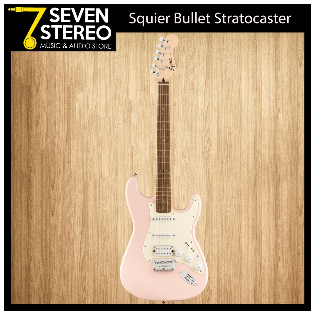 Squier Bullet HSS Stratocaster Shell Pink