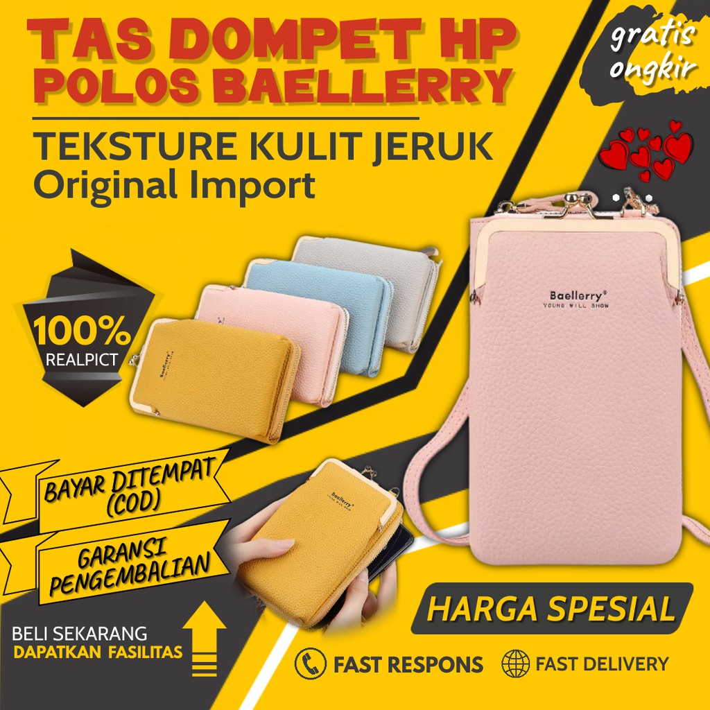  TERBARU  Tas Selempang Dompet  Hp  Aksesoris Fashion Wanita  