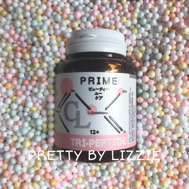 [READY STOCK] CL PRIME COLLAGEN 12+ TRI PEPTIDE WHITENING KAPSUL PEMUTIH ORIGINAL MURAH HALAL ISI 60