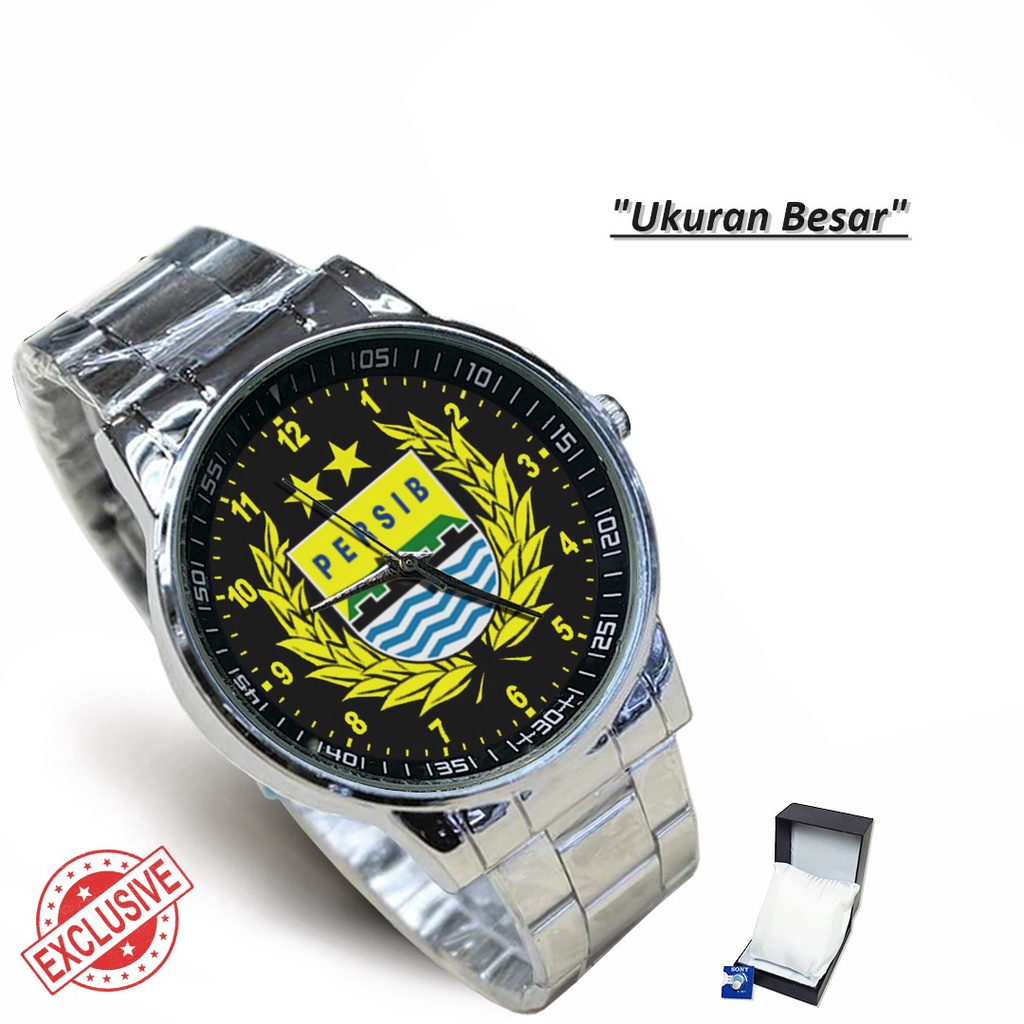 Jam Tangan Rantai Couple PERSIB BANDUNG - 04 (Awesome)