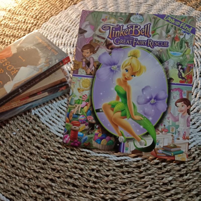 Buku anak preloved second  Look and Find TINKER BELL AND THE GREAT FAIRY RESCUE