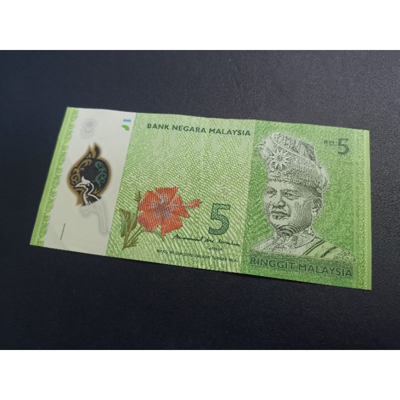 uang 5 ringgit polymer