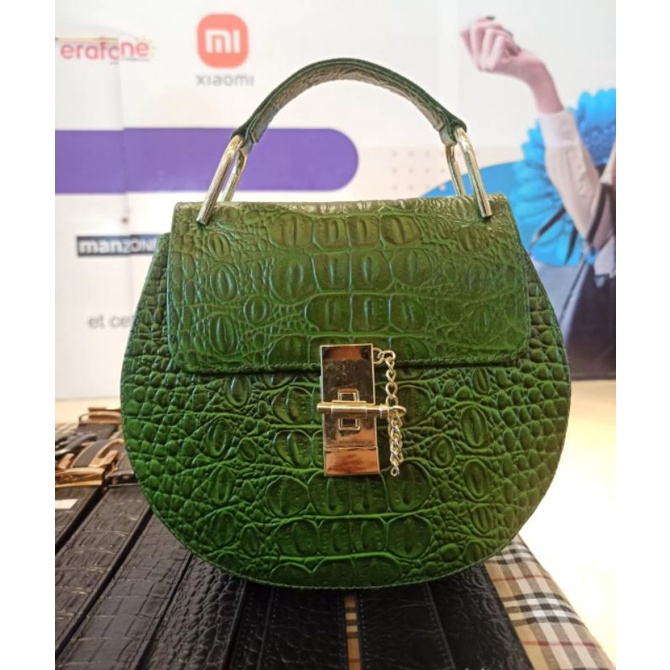 TAS KULIT SAPI/EMBOS BUAYA/TAS OVALE