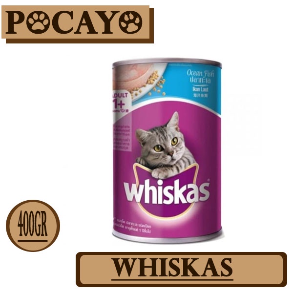 Whiskas All Varian 400gr (Grab/Gosend)