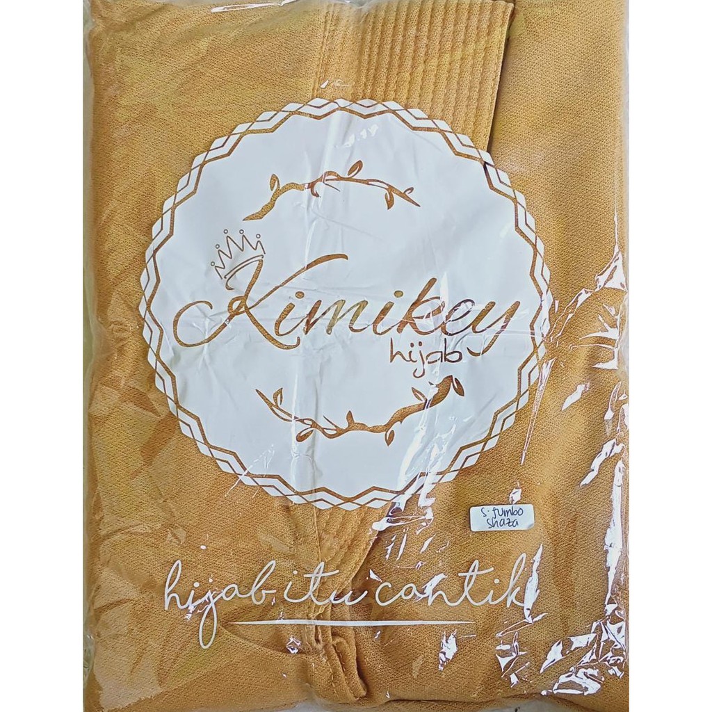 Jilbab Instan Jumbo Shaza By Kimikey-MUSTARD