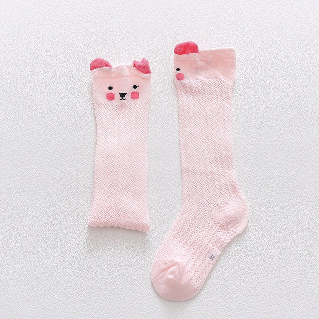 ☛TK☚ R305 KAOS KAKI JARING PANJANG KARAKTER LUCU HEWAN ANAK BAYI MOTIF UNIK BABY SOCKS KIDS