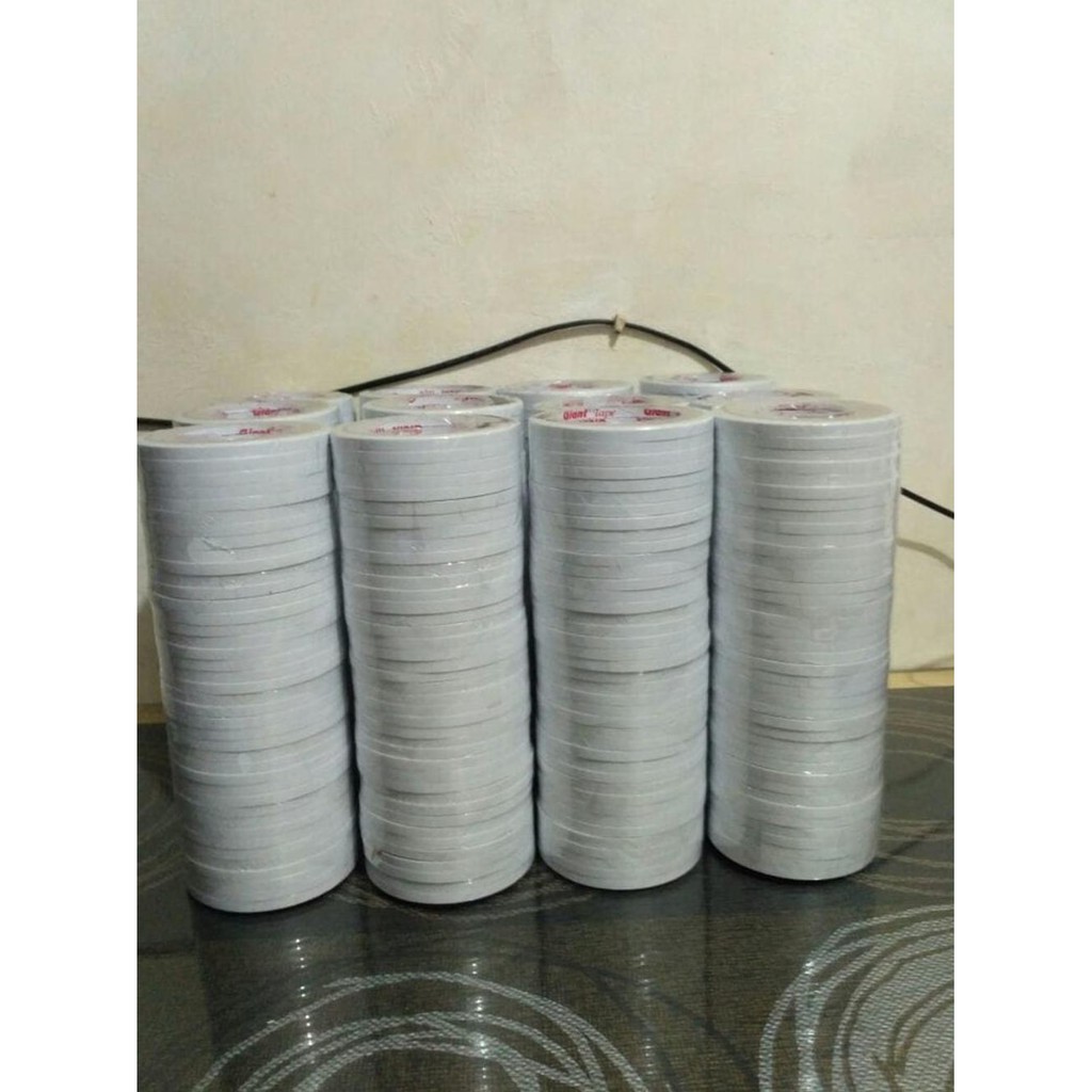 

DOUBLE TAPE 6 MM GIANT TAPE BERKUALITAS - DOUBLE TAPE KERTAS