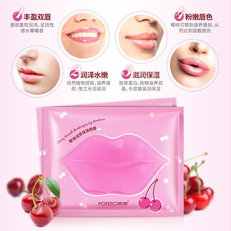 *NEW*Best Seller*Masker Bibir Collagen Lips Mask (ROREC)