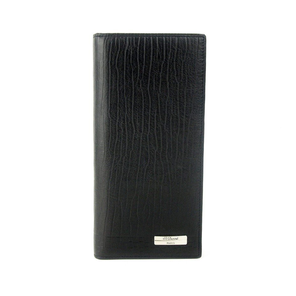 Paling Murah St Dupont 11D-08 Hitam Dompet panjang pria kulit asli branded import | Toko makmur jaya