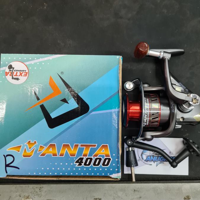 Berkualitas Reel Pancing Daido Manta 4000 Drag 13Kg - Biru Murah