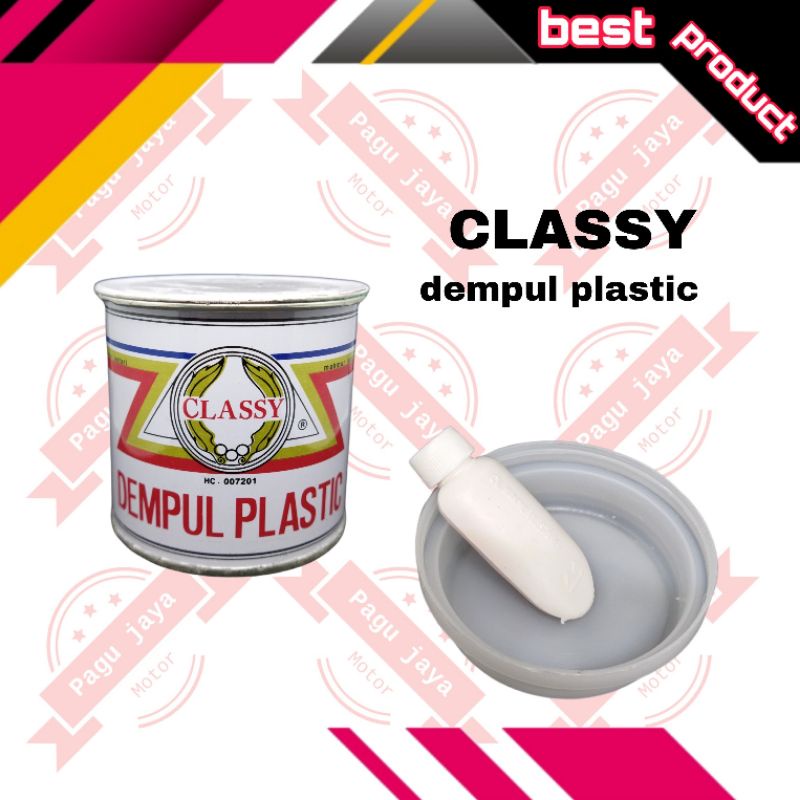 DEMPUL PLASTIC clasy untuk body motor mobil 275g