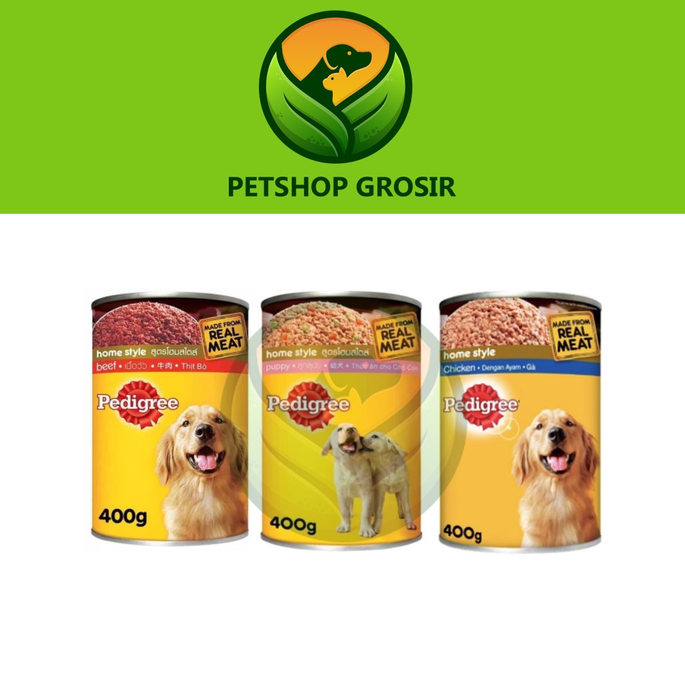 Pedigree Beef / Pedigree Chicken / Pedigree Puppy 400GR / Dog Food