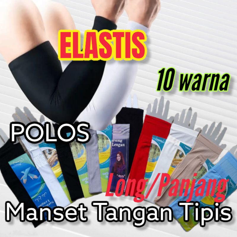 Manset Tangan Renda Muslimah Panjang dan lembut Sarung Lengan Manset Lengan RENDA