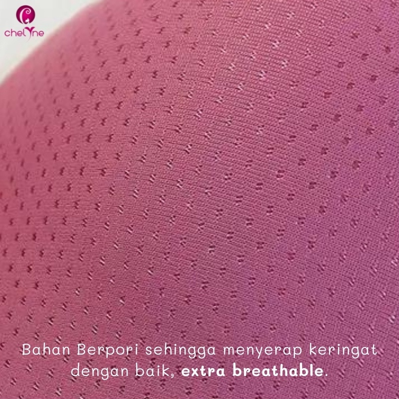 BH Chelyne Wanita Tanpa Kawat BA16 Daily Bra - Bahan Berpori - Extra Comfy