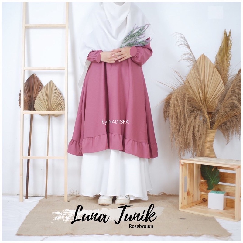 LUNA TUNIK POLOS BUSUI FRIENDLY