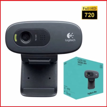 LOGITECH C270 HD Webcam 720P