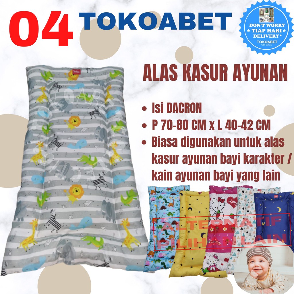 ALAS KASUR AYUNAN BAYI Karakter atau lainnya perlengkapan tidur baby sesuai kebutuhan anak TOKOABET