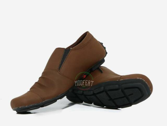 SEPATU KERJA KANTOR MOOFEAT WRINGKLE LOW