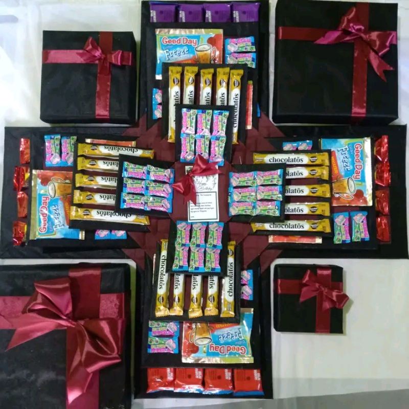 

EXPLOSION BOX COCOK UNTUK ULTAH ANNIVERSARY WISUDA DLL