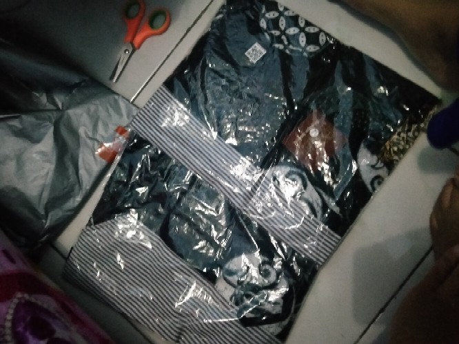 Blouse Batik Wanita Bahan Katun Kombinasi